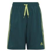 adidas Treningsshorts Woven 3-Stripes - Grønn/Gul Barn