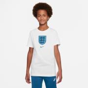 England T-Skjorte Crest - Hvit Barn