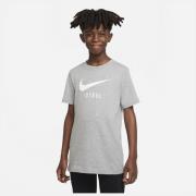 Nike T-Skjorte NSW Swoosh - Grå/Hvit Barn
