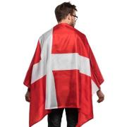 Danmark Flaggkappe - Rød/Hvit