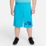 Nike Shorts Dri-FIT - Blå Plus Size Barn