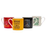 Liverpool Espresso Cup Sett 4-PK - Multicolor