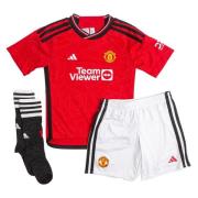 Manchester United Hjemmedrakt 2023/24 Mini-Kit Barn