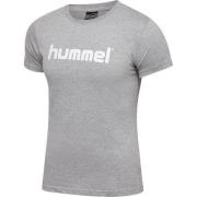 Hummel Go Cotton Logo T-Skjorte - Grå Dame