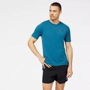 New Balance Løpe t-skjorte Q Speed Jacquard - Blå