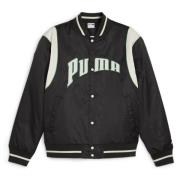 PUMA Jakke Team Varsity - Sort/Hvit