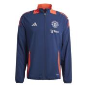 Manchester United Treningsjakke Presentation Tiro 24 - Night Indigo/Rø...