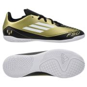 adidas F50 Messi Club IN Triunfo Dorado - Gull/Hvit/Sort Barn