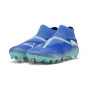 PUMA Future 7 Match + Laceless FG/AG Formula - Blå/Hvit/Electric Peppe...