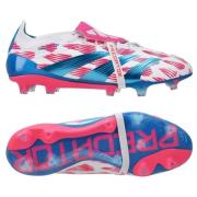 adidas Predator Elite Fold-over Tongue FG Reemergence - Hvit/Blå/Rosa