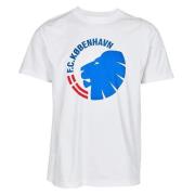 F.C. København T-Skjorte Big Logo - Hvit