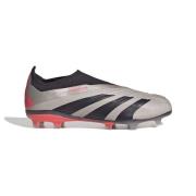 adidas Predator Elite Laceless FG Vivid Horizon - Sølv/Aurora Black/Gr...