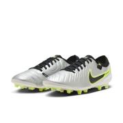 Nike Tiempo Legend 10 Pro AG-PRO Mad Voltage - Sølv/Sort/Neon