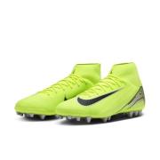 Nike Air Zoom Mercurial Superfly 10 Academy AG Mad Voltage - Neon/Sort