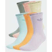 Adidas Original Trefoil Cushion Crew Socks 6 Pairs