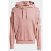 Adidas Essentials Loose-Fit 3 Bar Logo French Terry Hoodie