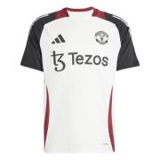 Manchester United Trenings T-Skjorte Tiro 24 - Hvit/Sort