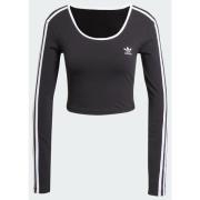 Adidas Original Adicolor 3-Stripes Long Sleeve Crop Tee