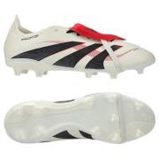 adidas Predator League Fold-over Tongue FG/AG Champagne - Hvit/Sort/Pu...