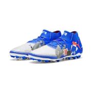 PUMA Future 8 Ultimate MG Forever - Hvit/Ultra Blue/Grå/Sort/Glowing R...