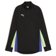 PUMA Treningsgenser IndividualBlaze 1/4 Glidelås - Sort/Fizzy Apple Da...