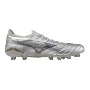 Mizuno Morelia Neo IV Beta Elite FG/AG Platinum Silver - Sølv/Grå