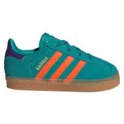 Adidas Originals Gazelle Comfort Closure Elastic Laces Shoes Kids