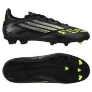 adidas F50 League FG/AG Electric Stealth - Svart/Metall/Lucid Sitron B...