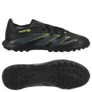adidas Predator League TF Electric Stealth - Svart/Grå/Lucid Sitron Ba...