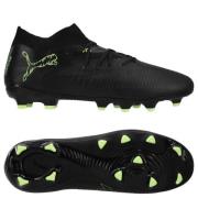 PUMA Future 8 Pro FG/AG Eclipse - PUMA Svart/Grønn/Green Terrain Barn
