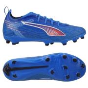 PUMA Ultra 6 Pro FG/AG Untamed - Ultra Blue/PUMA White/Glødende rød Ba...