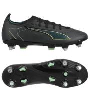 PUMA Ultra 6 Match SG Eclipse - PUMA Svart/Grønn/Green Terrain