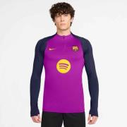 Barcelona Treningsskjorte Dri-FIT Strike Drill - lilla/Gul