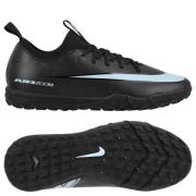 Nike Air Zoom Mercurial Vapor 16 Academy TF Shadow - Svart/Isblå Barn