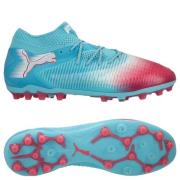 PUMA Future 8 Ultimate MG Re-charge - Hero Blå/PUMA White/Sunset Pink