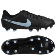 Nike Tiempo Legend 10 Academy MG Shadow - Svart/Isblå Barn