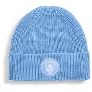 MCFC ESS Beanie Team Light Blue-PUMA White