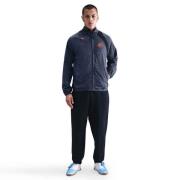 Inter Treningsjakke T90 Woven GX 3. - Tordenblå/Svart/Neon oransje