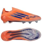 adidas F50 Elite Laceless FG  Blaze - Oransje/Lucid Blue/Fottøy Hvit
