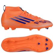 adidas F50 League Mid FG/AG  Blaze - Oransje/Lucid Blue/Fottøy Hvit Ba...