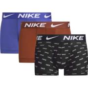 Nike Boksere Dri-FIT Essential Micro Swoosh Life 3-Pakke - Svart/Brun/...