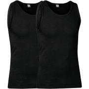 JBS GOTS Tank Top 2-Pakk - Svart