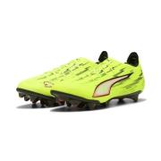 PUMA Ultra 6 Carbon FG Unleashed - Gul/PUMA Svart/Glødende rød/Lime Sq...