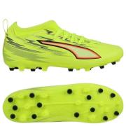 PUMA Ultra 6 Match MG Unleashed - Gul/PUMA Svart/Glødende rød/Lime Squ...