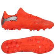 PUMA Future 9 Match Fusion Low Cut MG Unleashed - Glødende rød/PUMA Wh...