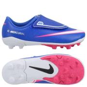 Nike Mercurial Vapor 16 Club Borrelås MG Attack - Blå/Hvit Barn