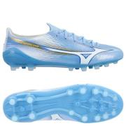 Mizuno Alpha III Elite AG Unity Sky - Celeste/Hvit