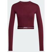 Adidas Hyperglam Cropped Long Sleeve T-Shirt
