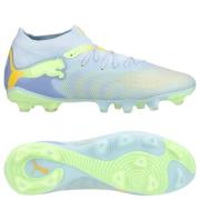 PUMA Future 9 Pro FG/AG Light Up - Grønn/Isblå/lavendel Kvinner
