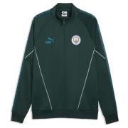 MCFC KING Anthem Jacket Green Terrain-Tropical Blue
